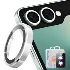 ENKAY Samsung Galaxy Z Flip 8 Linsskydd Silver