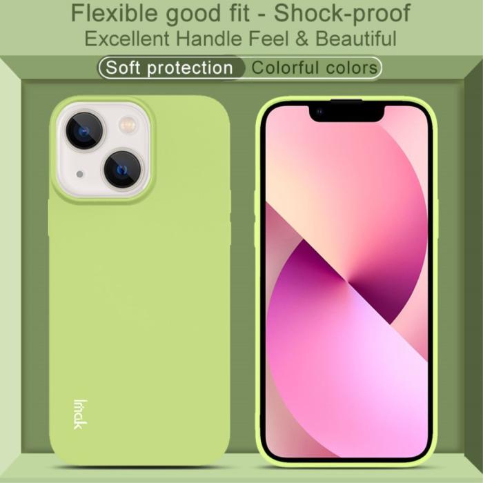 Bild 3, IMAK iPhone 13 Mini Skal Skin Touch TPU Grön
