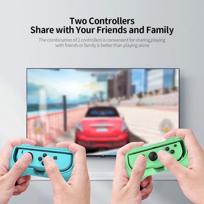 Bild 5, iPega 2-PACK Armband Med Fäste För Joy-Con Grön/Blå