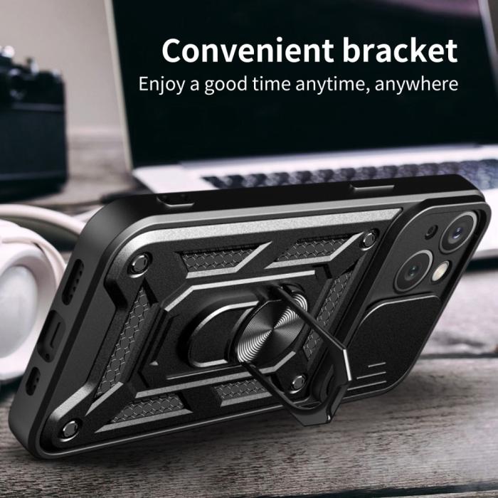 Bild 6, iPhone 15 Plus Skal CamShield Hybrid Ring Guld
