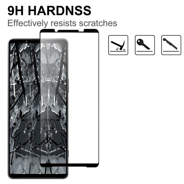 Bild 3, Sony Xperia 1 VI Heltäckande Skärmskydd Transparent