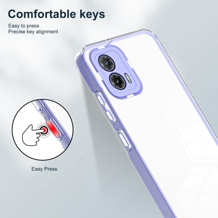 Bild 5, Motorola Moto G73 5G Skal Hybrid Lila