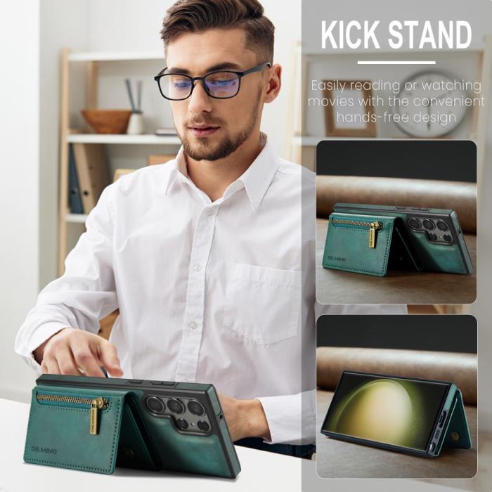 Bild 5, DG.MING Galaxy S24 Skal 2in1 Magnetisk Avtagbart RFID Kortfack