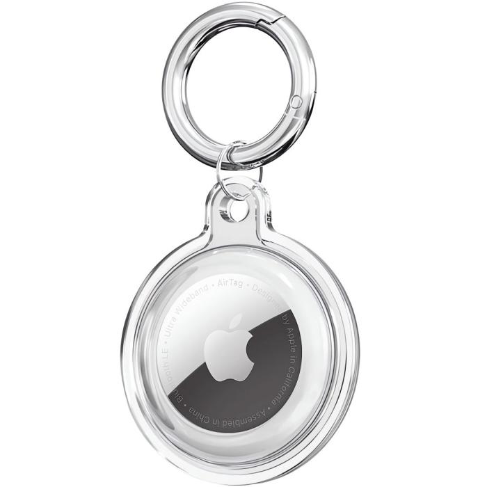 Bild 3, Tech-Protect Apple AirTag 2/1 4-PACK Hållare Icon Transparent