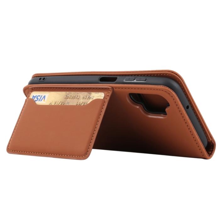 Bild 6, Samsung Galaxy A13 4G Fodral Skin Feel Brun