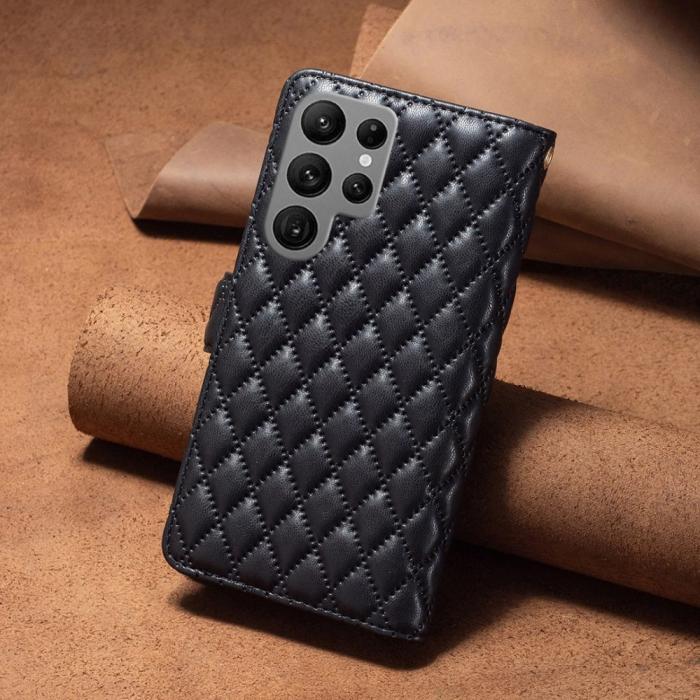 Bild 6, Samsung Galaxy S23 Ultra Fodral Diamond Multifunktionell Svart