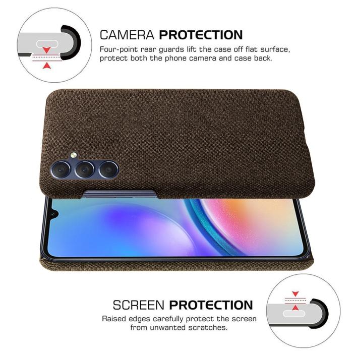 Bild 5, Samsung Galaxy A05s 4G Skal Nylonbelagt Brun