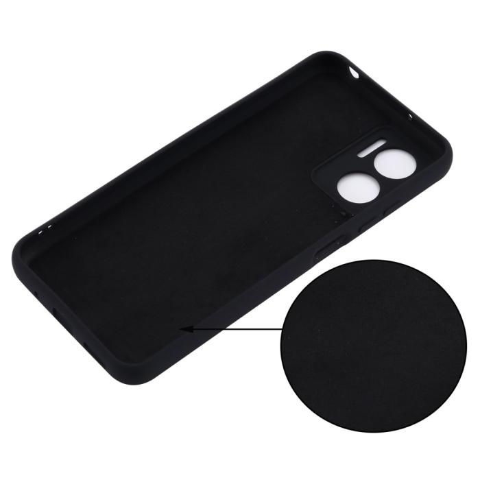 Bild 4, Xiaomi Redmi 10 5G Skal Liquid Silikon Svart