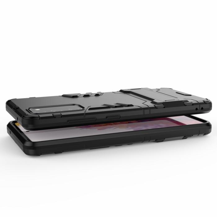 Bild 4, Samsung Galaxy S20 FE - Hybrid Skal med Kickstand - Svart