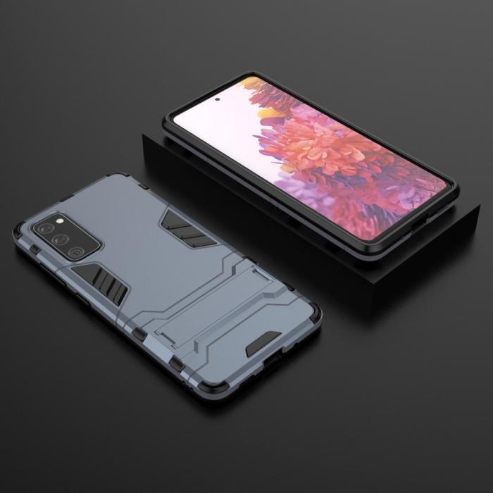 Bild 5, Samsung Galaxy S20 FE - Hybrid Skal med Kickstand - Blå