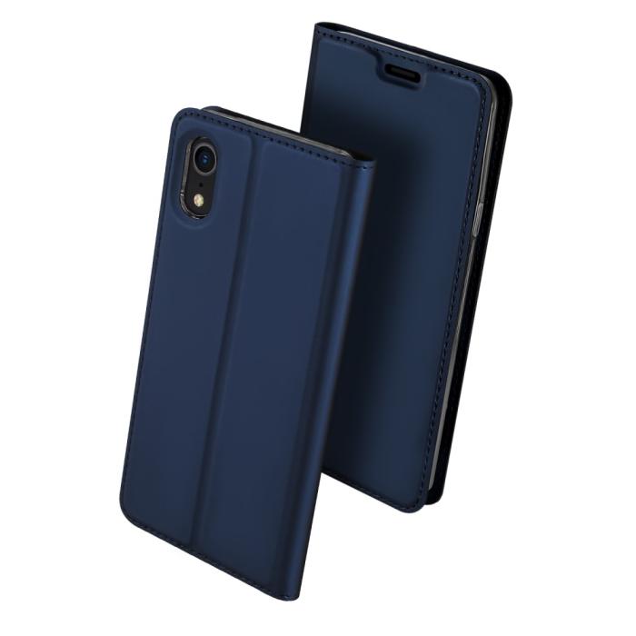 Bild 2, iPhone XR - DUX DUCIS Skin Pro Fodral - Blå