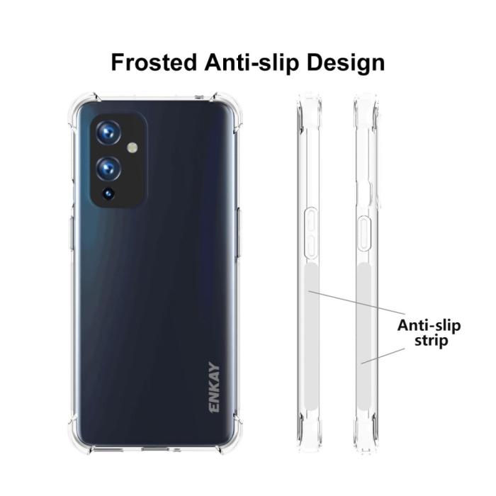 Bild 4, OnePlus 9 - ENKAY Shockproof TPU Skal