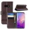Samsung Galaxy S10e - Premium Split Läder Fodral - Brun