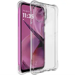 IMAK Motorola Moto G55 5G Skal TPU Shockproof Transparent
