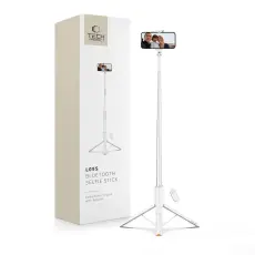 Tech-Protect 146 cm Bluetooth Selfiestick Tripod Vit