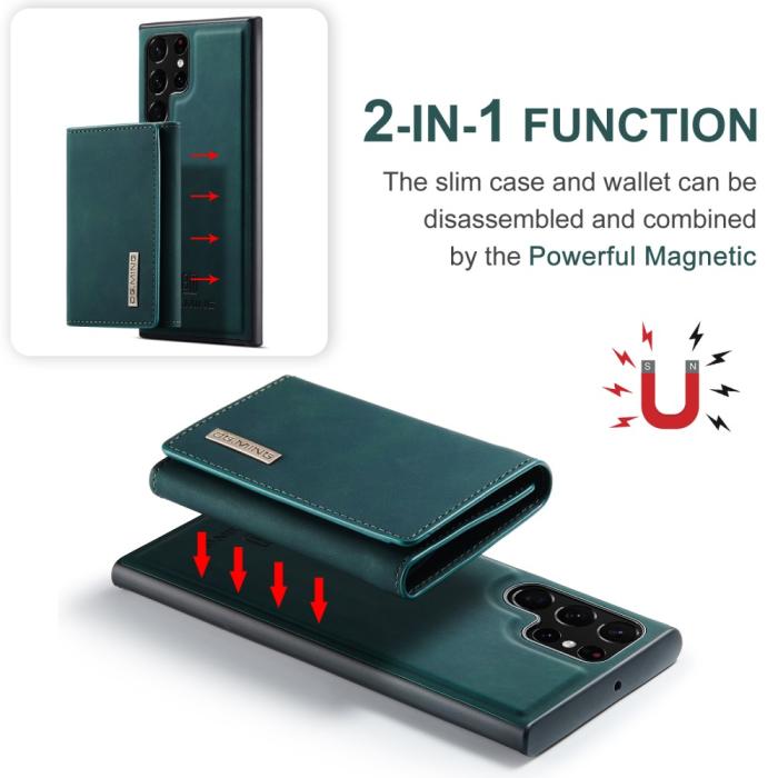 Bild 6, DG.MING Galaxy S24 Ultra Skal 2in1 Magnetisk Avtagbart Kortfack