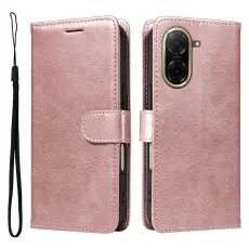 Xiaomi Redmi A5 Fodral L&auml;der Ros&eacute;guld