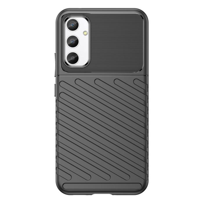 Bild 2, Samsung Galaxy A34 5G Skal Twill Textur Svart