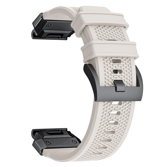 Bild 2, Fenix 5/5X/6X/7X 26 mm Klockarmband Robust Beige