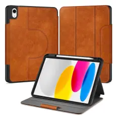 Tech-Protect iPad 11 2025/10.9 2022 Fodral Fleece Brun