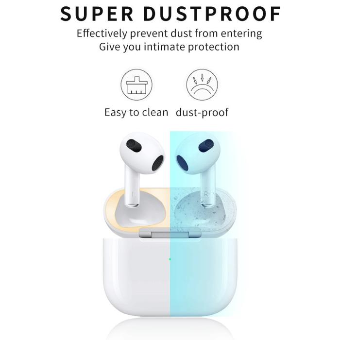 Bild 4, AirPods 3 Dammskydd Svart
