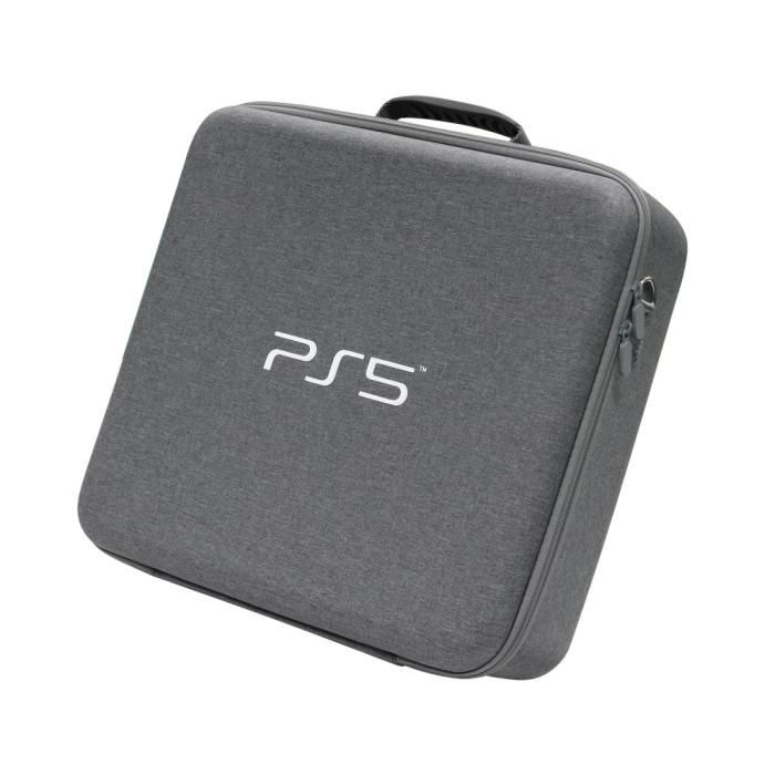 Bild 6, Gaming Väska Sony Playstation 5 EVA Plast Grå