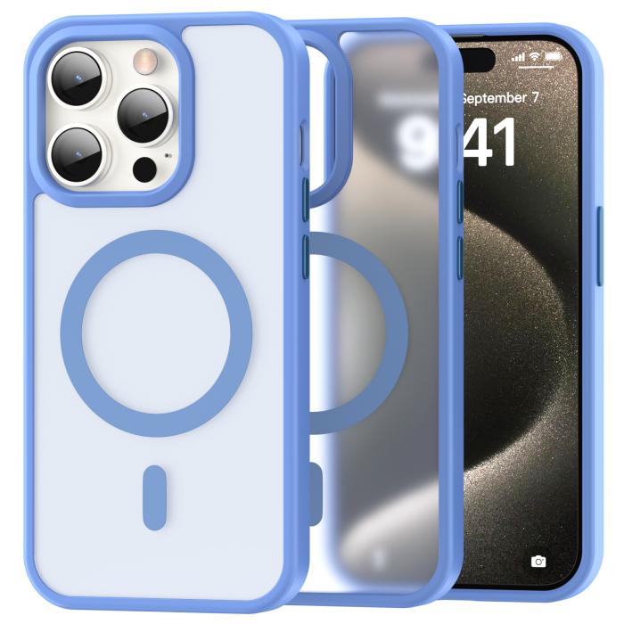 Bild 1, ColorPop iPhone 15 Pro Max Skal CH MagSafe Matt Ljus Lila