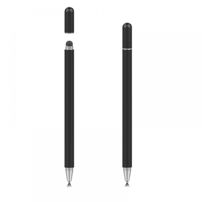 Bild 3, Tech-Protect Charm Stylus Touch Penna Vit/Silver