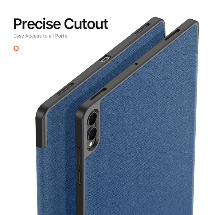 Bild 4, DUX DUCIS Galaxy Tab S11 Ultra Fodral DOMO Tri-Fold Blå