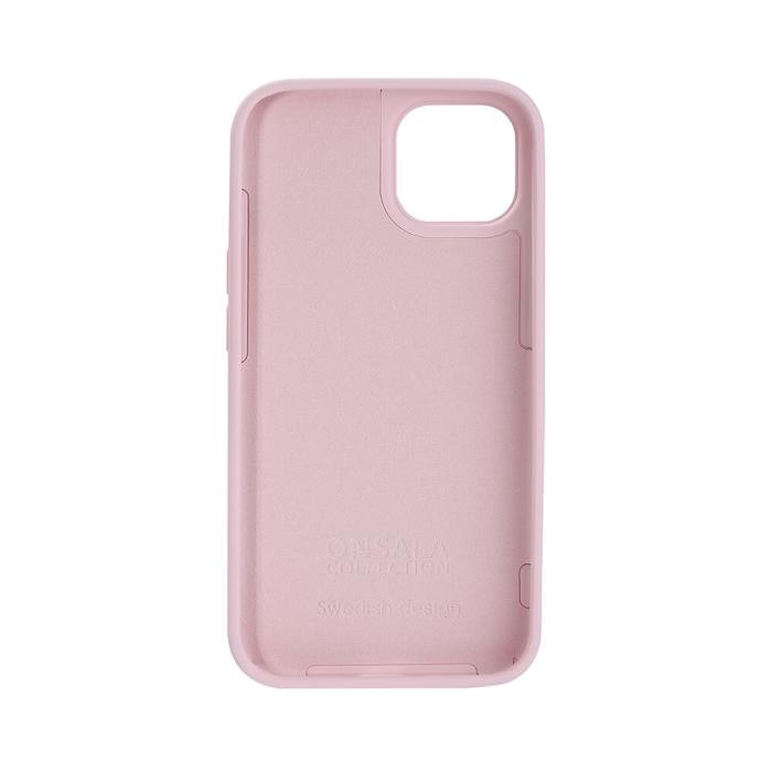 Bild 3, ONSALA iPhone 14 / 13 Mobilskal Silikon Chalk Pink