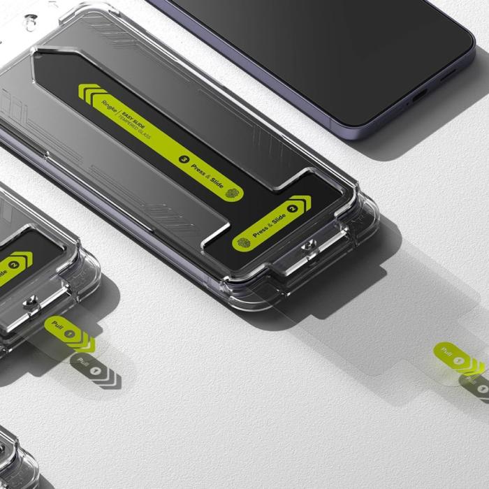 Bild 5, Ringke Galaxy S24 2-PACK Skärmskydd Easy Slide Transparent