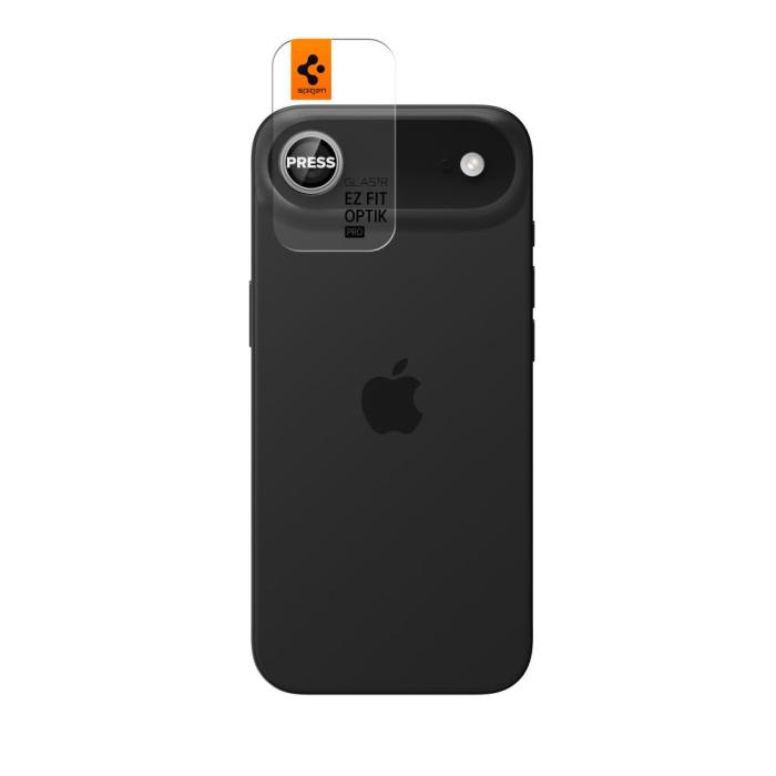 Bild 2, Spigen iPhone Air 2-PACK Linsskydd GLAS.tR 