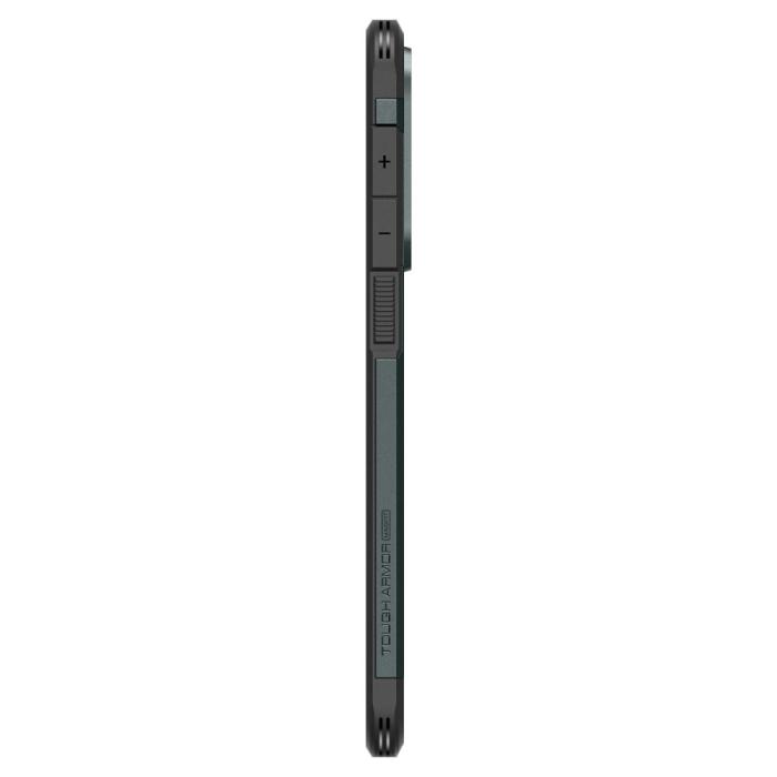 Bild 4, Spigen Galaxy S25 Edge Skal MagSafe Tough Armor Abyss Green