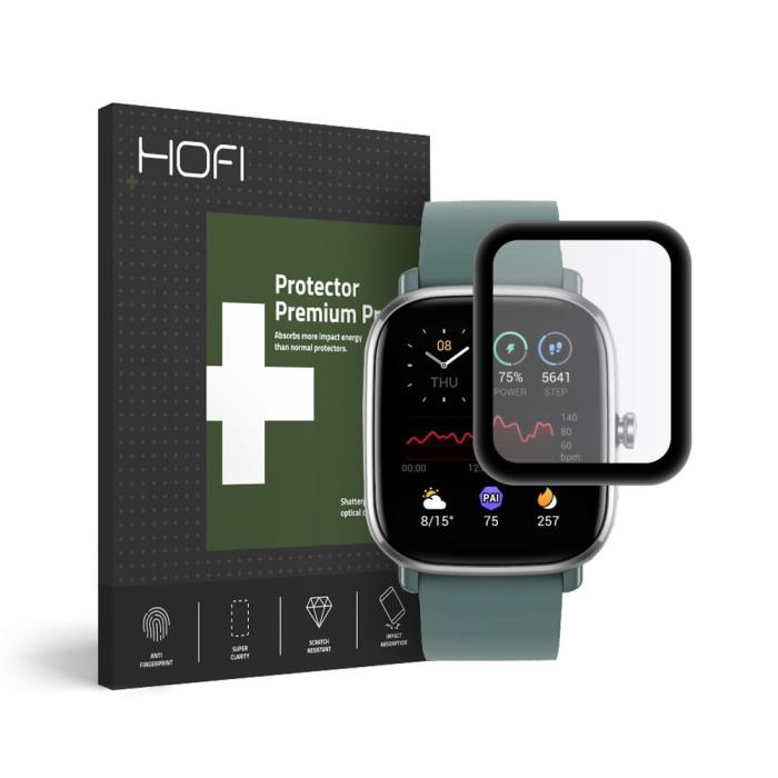 Bild 1, HOFI Amazfit GTS 2 Mini Skärmskydd Hybrid Glas