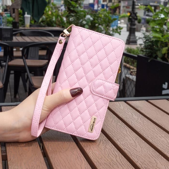 Bild 5, Samsung Galaxy S23 Ultra Fodral Diamond Multifunktionell Rosa