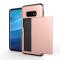 Samsung Galaxy S10e - Hybrid skal med kortfunktion - Roséguld