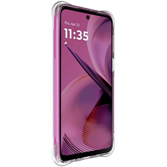 Bild 2, IMAK Motorola Moto G55 5G Skal TPU Shockproof Transparent