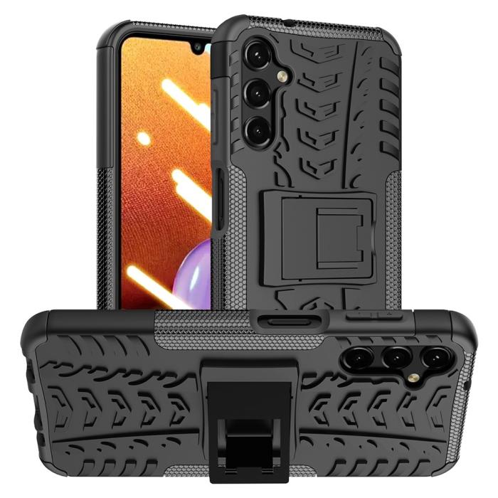 Bild 1, Samsung Galaxy A14 4G/5G Skal Ultimata Stöttåligt med Stöd Svart