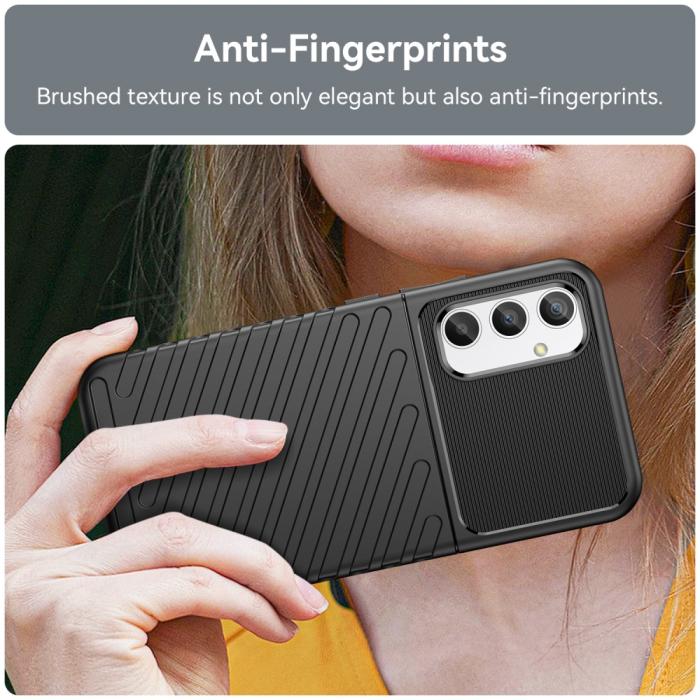 Bild 5, Samsung Galaxy A34 5G Skal Twill Textur Svart