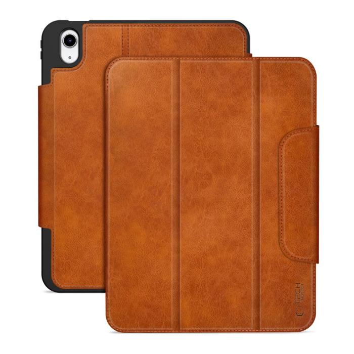 Bild 3, Tech-Protect iPad 11 2025/10.9 2022 Fodral Fleece Brun