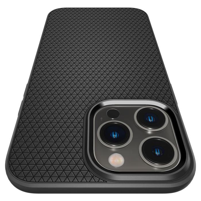 Bild 2, Spigen iPhone 14 Pro Skal Liquid Air Matt Svart