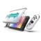 Glastify Nintendo Switch OLED 2-PACK Skärmskydd Härdat Glas Inkl. Ram