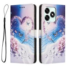 Honor X5c Plus Fodral Med Tryck Hj&auml;rta / Fj&auml;rilar