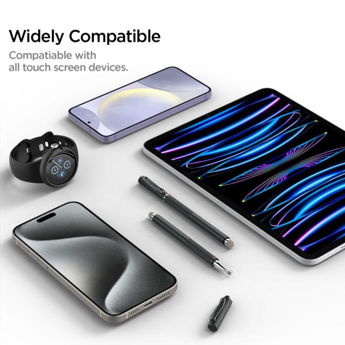 Bild 6, Spigen Universal Stylus Penna Svart