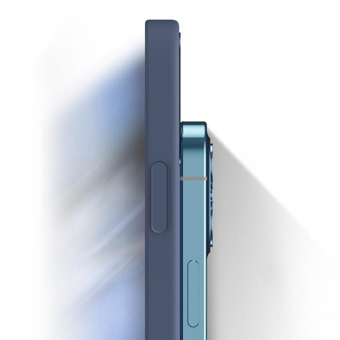 Bild 5, iPhone 15 Plus Skal Gummerad TPU Röd