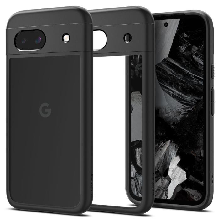 Bild 1, Spigen Google Pixel 8a Skal Ultra Hybrid Matt Svart