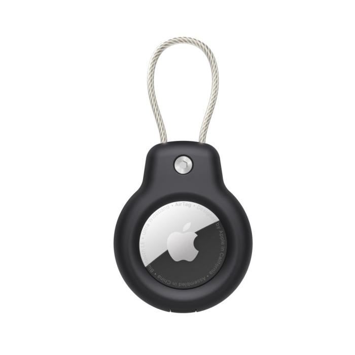 Bild 2, Tech-Protect Apple AirTag 2/1 2-PACK Hållare Rough Vein Svart