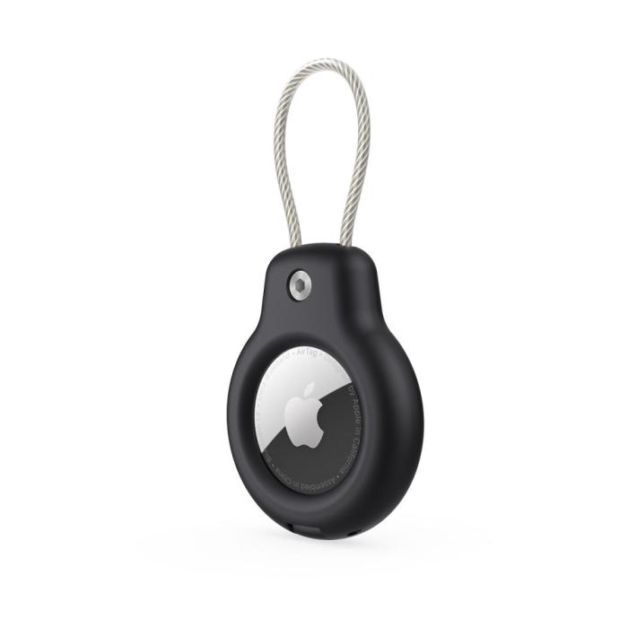 Bild 3, Tech-Protect Apple AirTag 2/1 2-PACK Hållare Rough Vein Svart