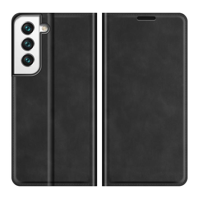 Bild 1, Samsung Galaxy S22 Plus Fodral Flip Silkeslent Svart