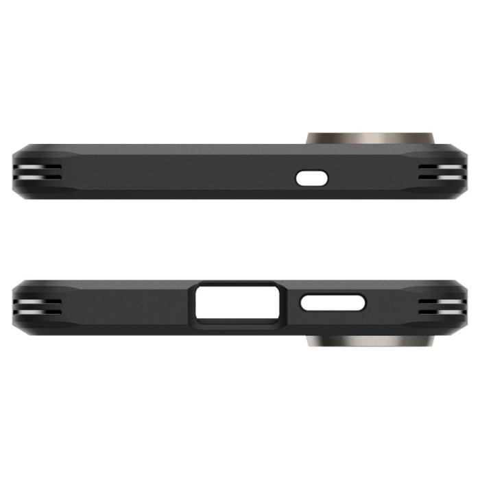 Bild 5, Spigen Galaxy S25 Edge Skal MagSafe Tough Armor Gunmetal